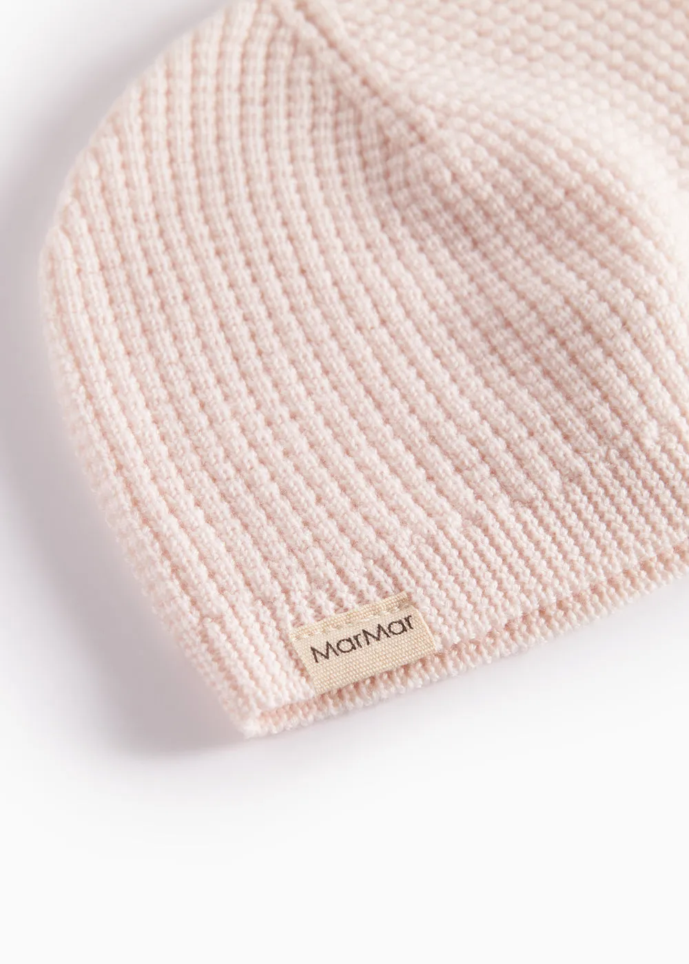 MarMar Arly strikhue Rose Quartz merino baby