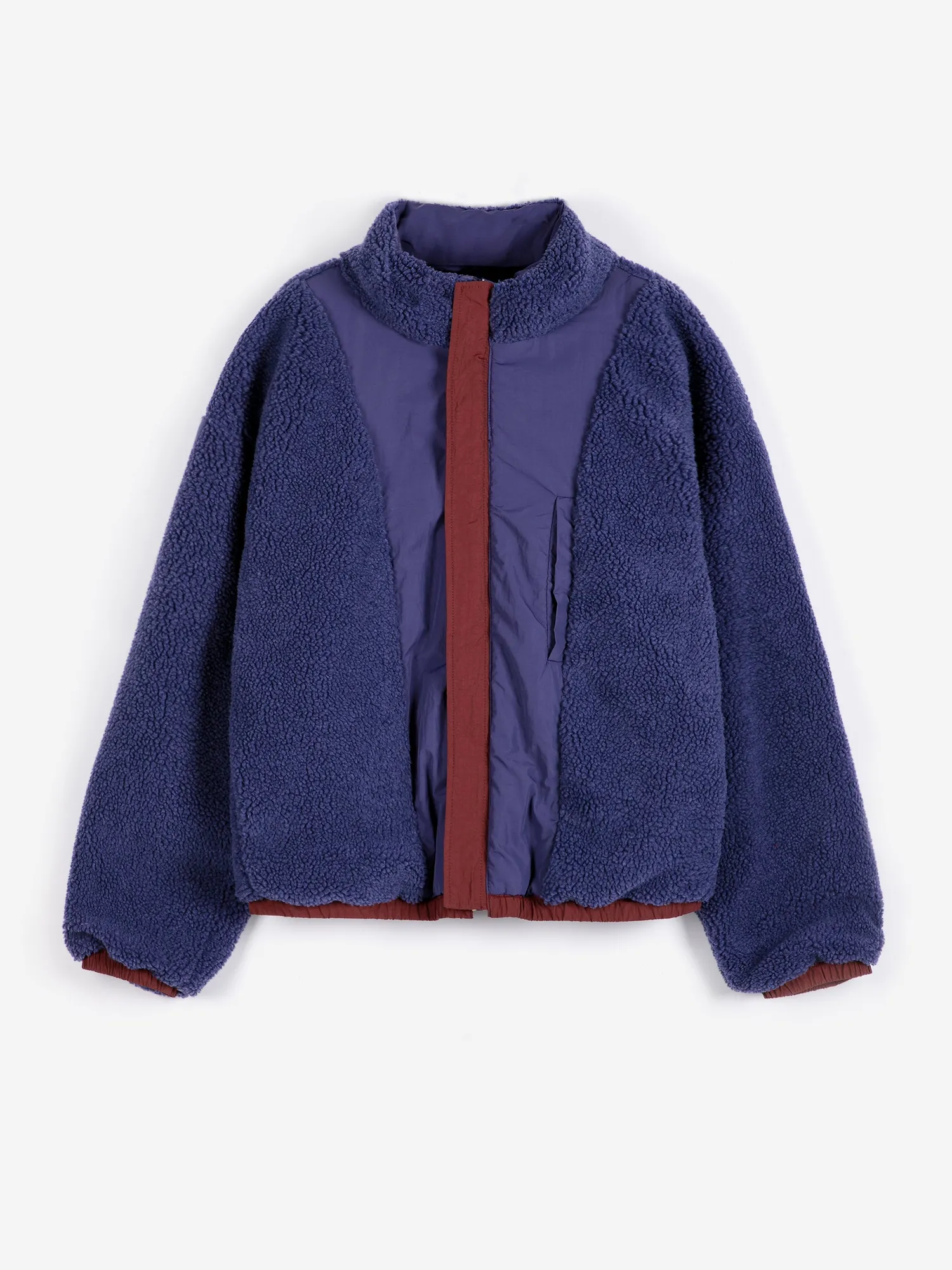Bobo Choses All About Monsters Reversible Color Block pufferjakke vandafvisende