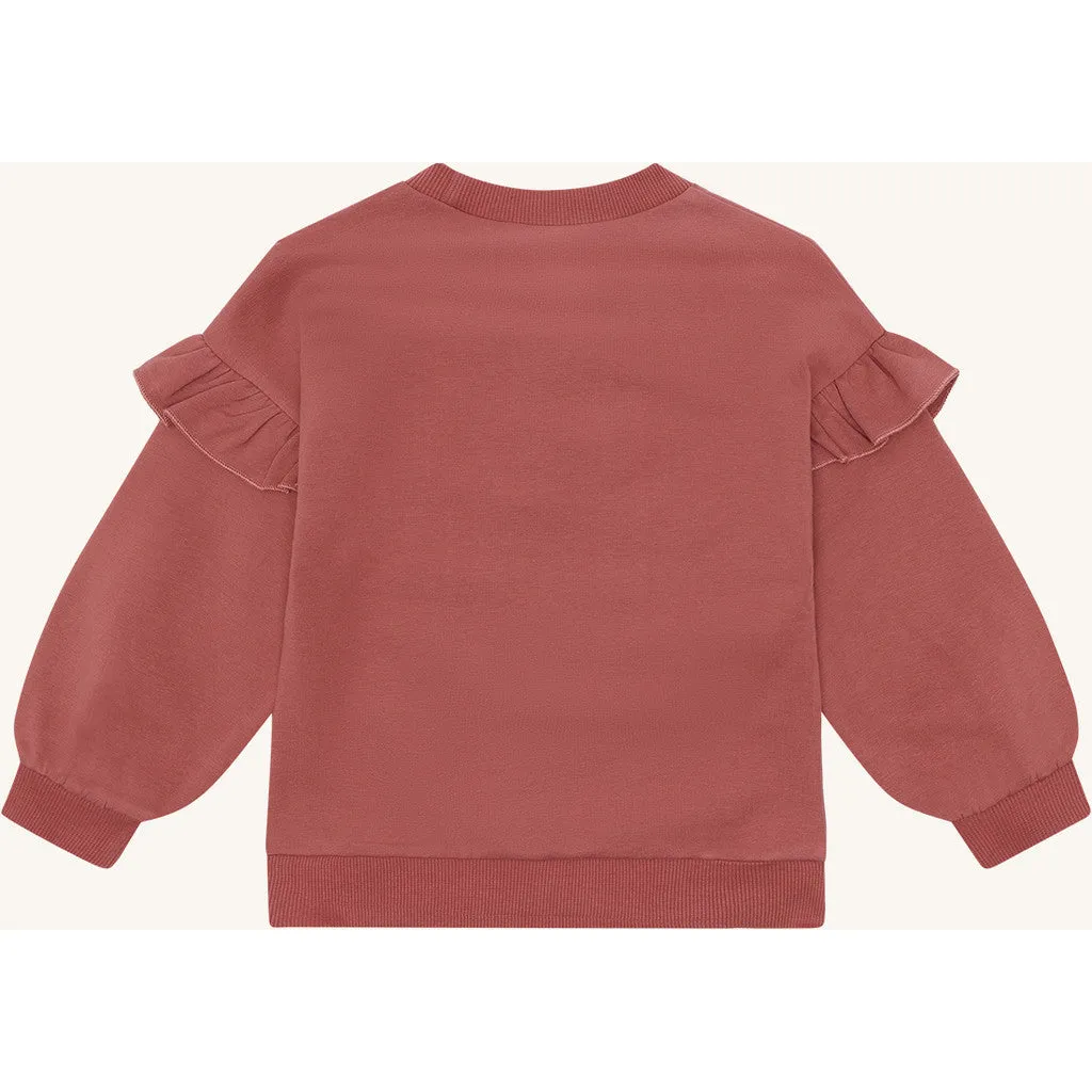 Hust & Claire HCSicilia Magic bluse Dry Rose økologisk