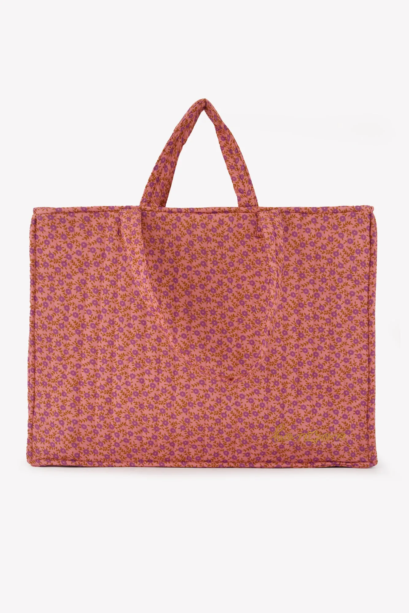 Bonton Mia Foulfleur mulepose violet TU bomuld