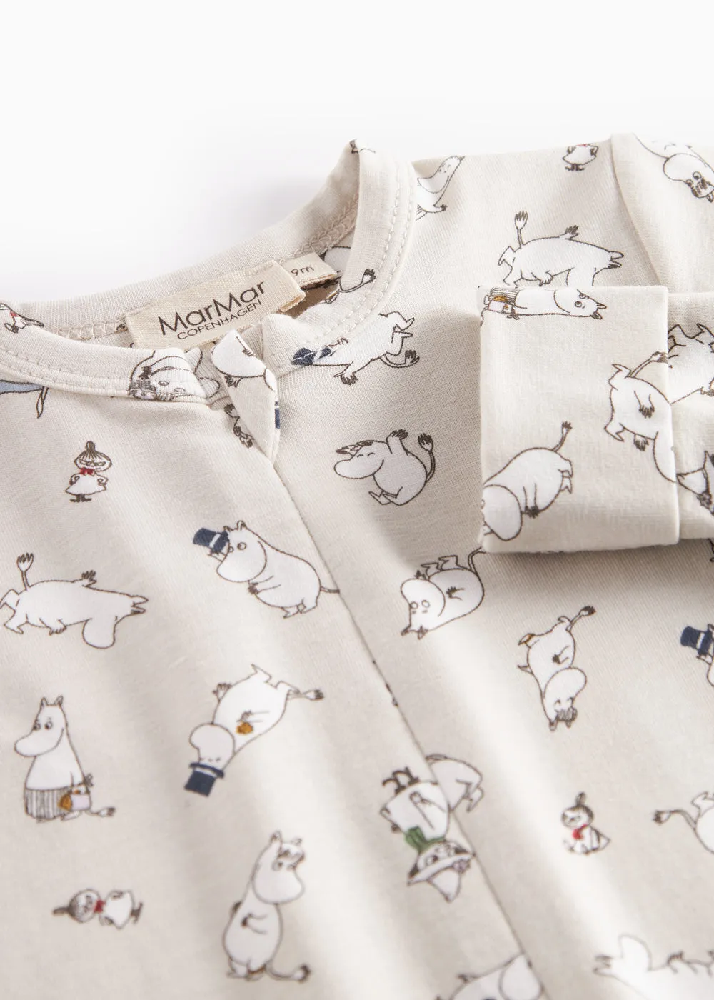 MarMar Rompy Zip heldragt moomin økologisk