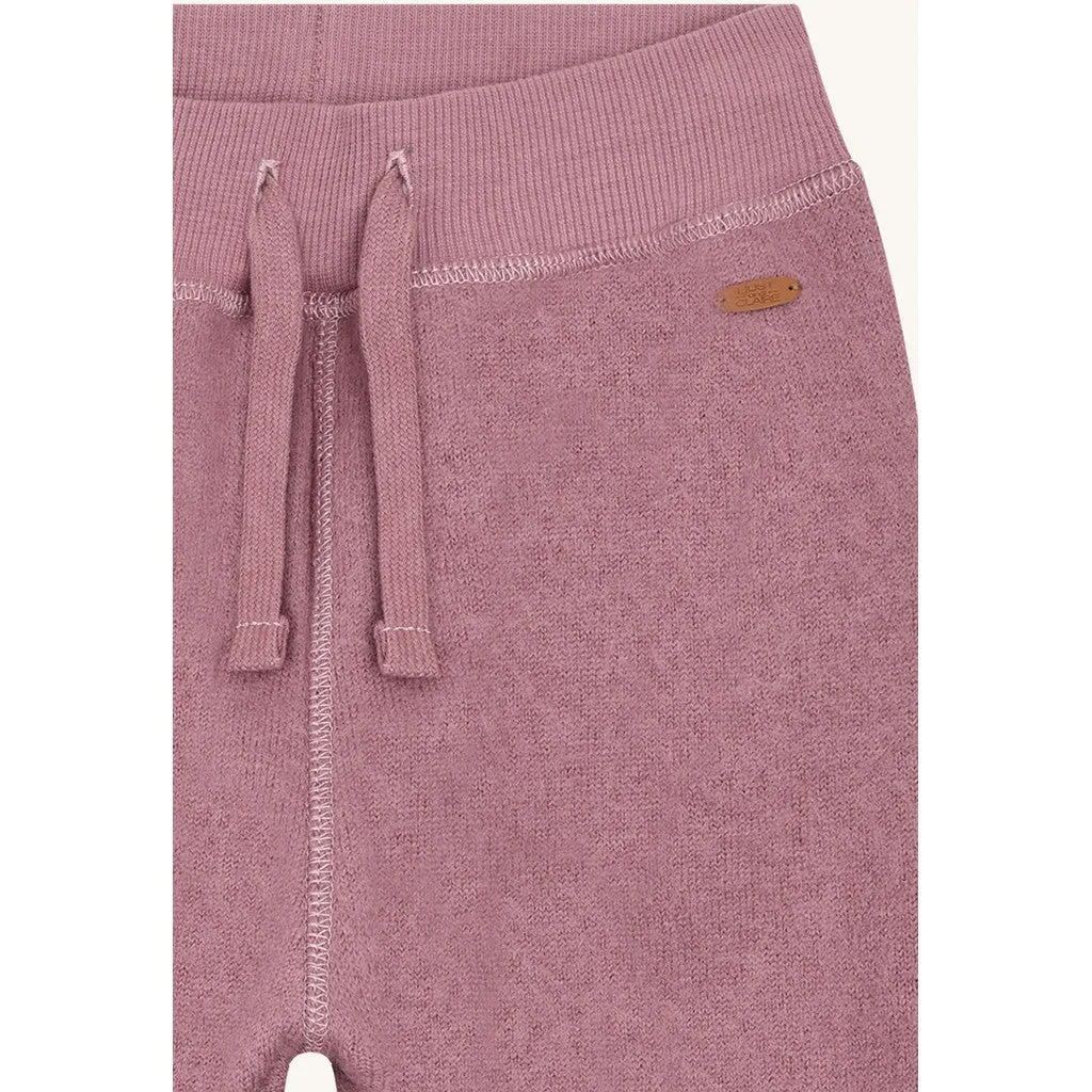 Hust & Claire Gia Boiled Wool bukser Pale Mauve uld