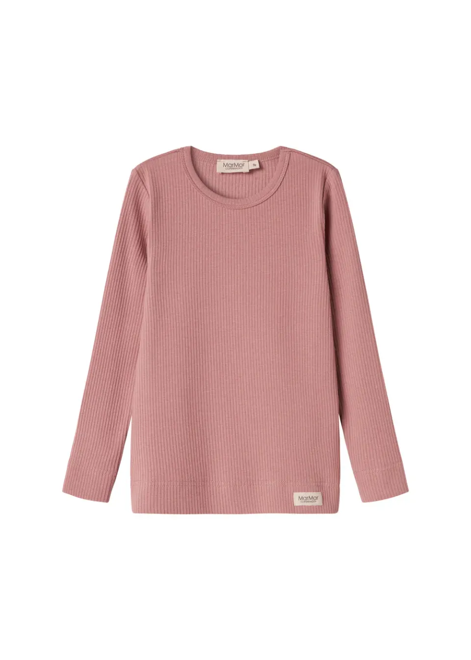 MarMar Plain Tee LS T-shirt Rose Parfait modal