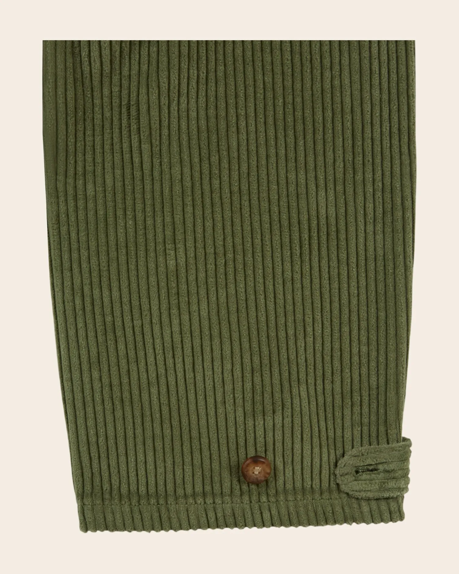 Emile et Ida Ernest joggerbukser pistacie fløjl barrel
