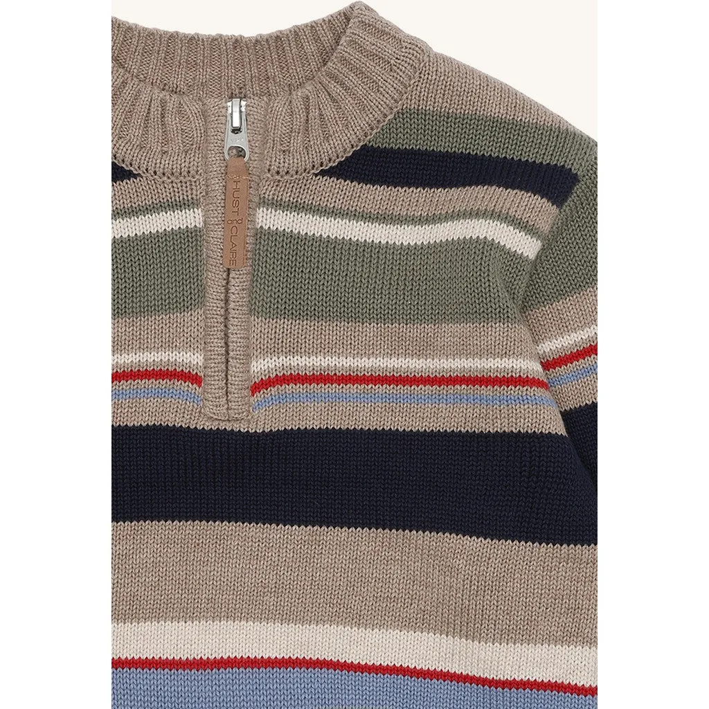 Hust & Claire HCPelle pullover Biscuit stribet