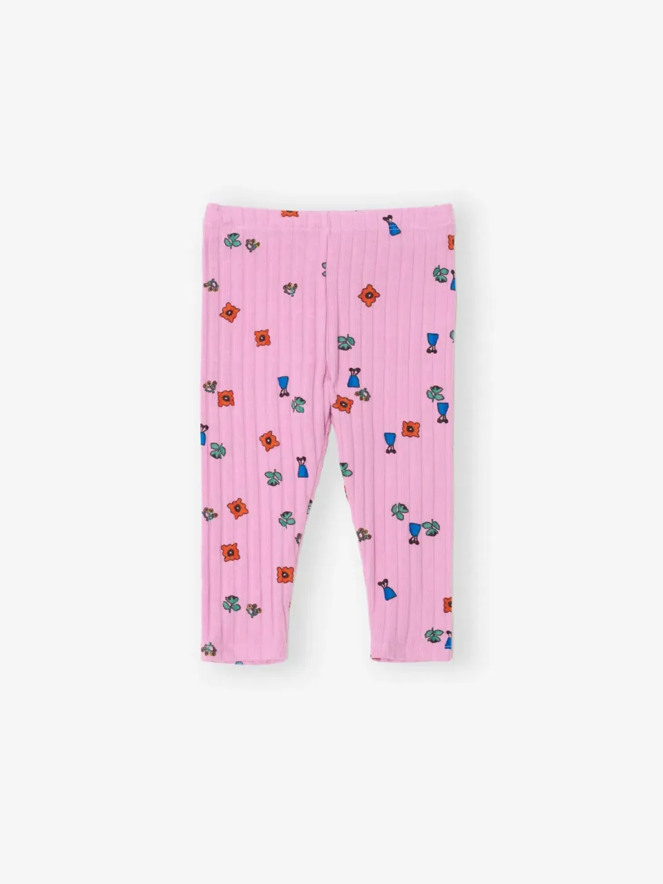 Bobo Choses Blossom all over leggings lyserød 3M bomuld
