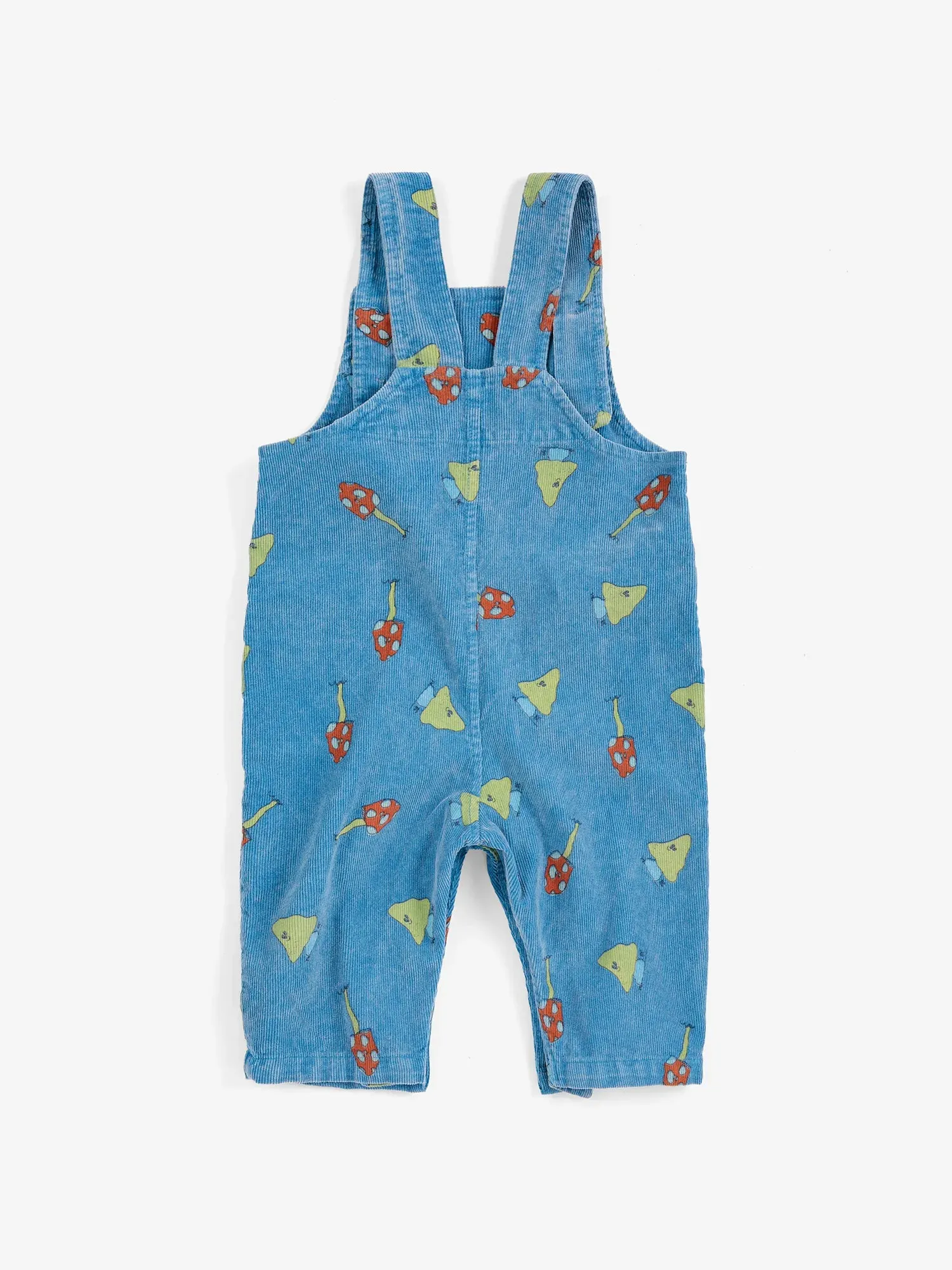 Bobo Choses Mush Monster Duo overall blå fløjl 12M