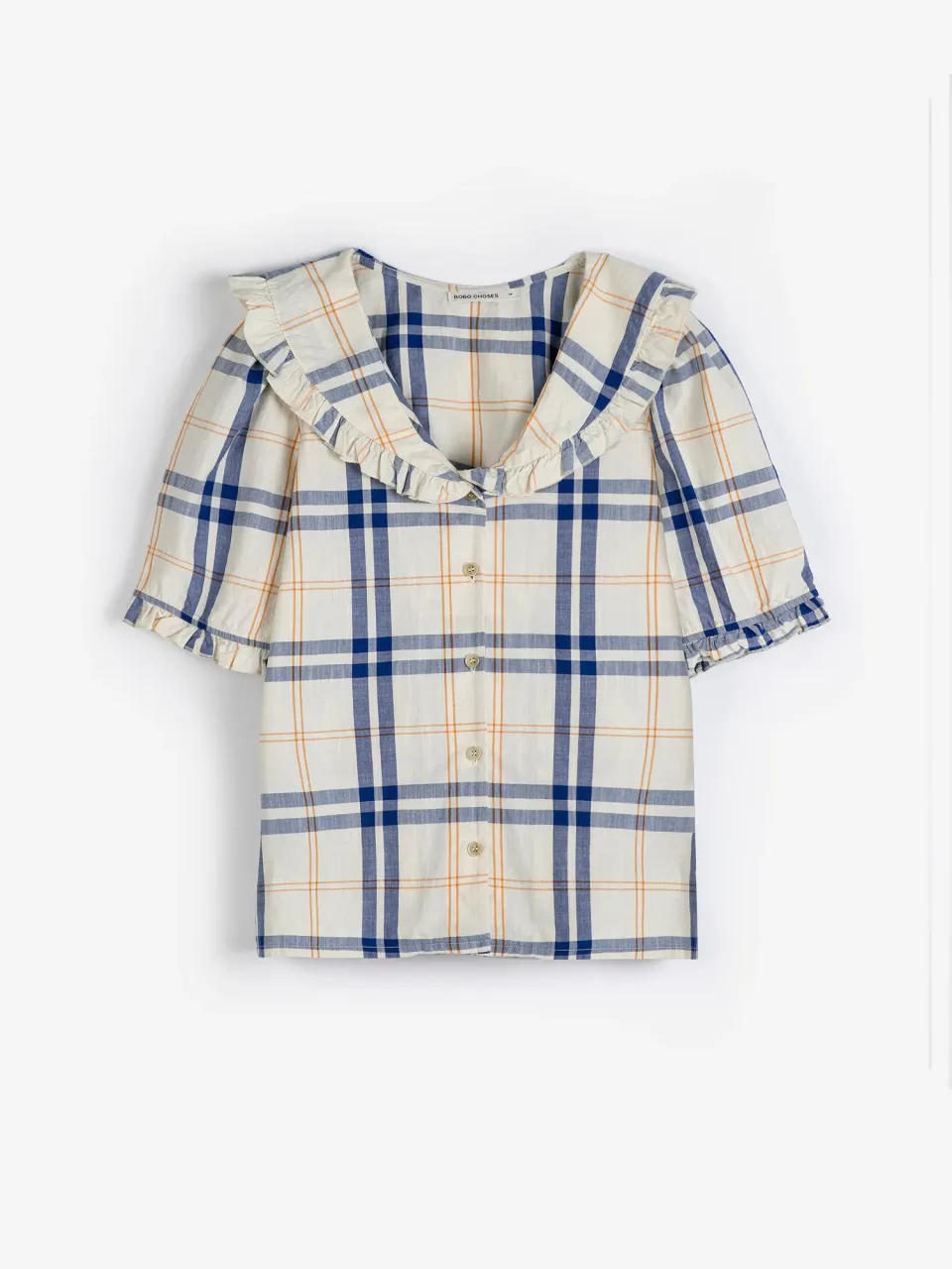 Bobo Choses Pickles SB126AD020 skjorte ternet krave