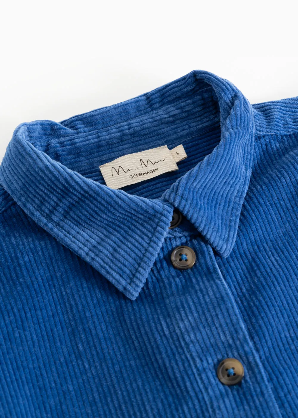 MarMar Telo W skjorte Electric Blue fløjl