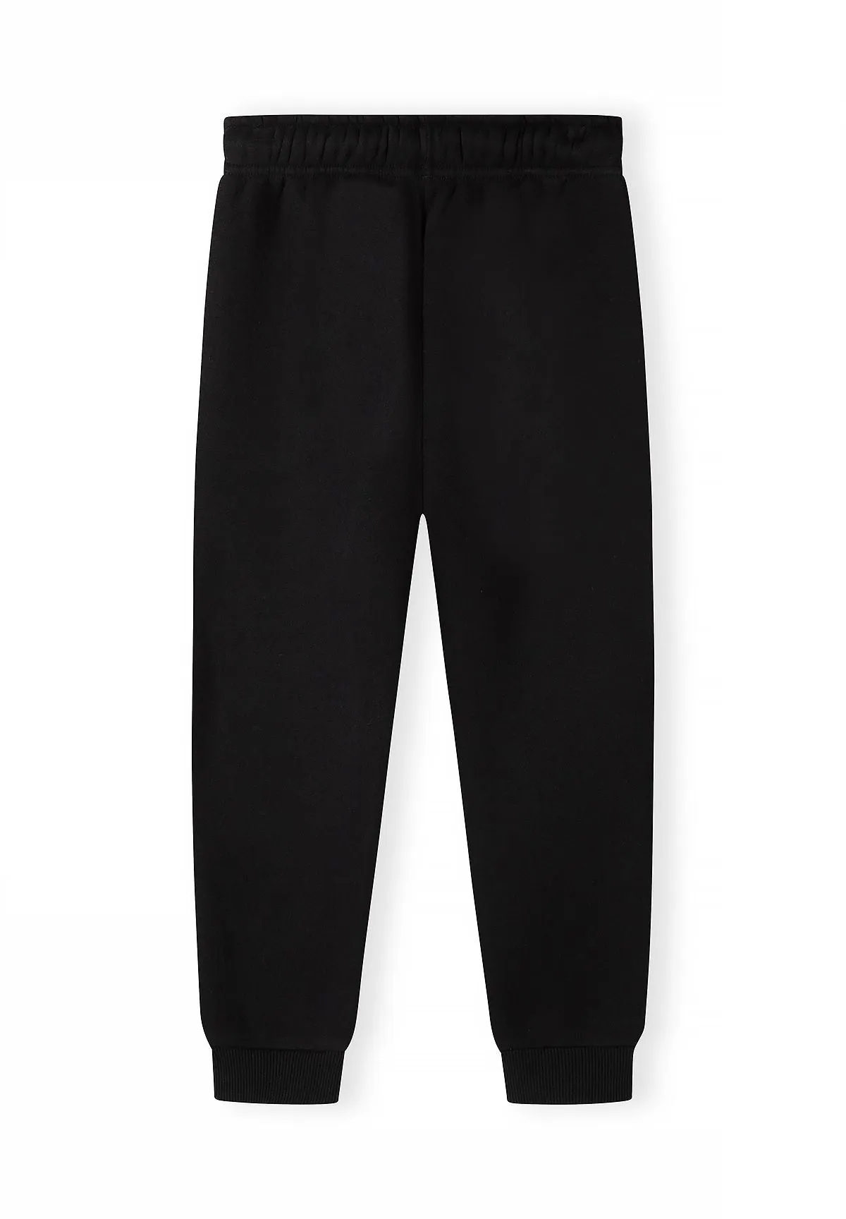 Minoti 45793 sweatsæt sort broderi slim