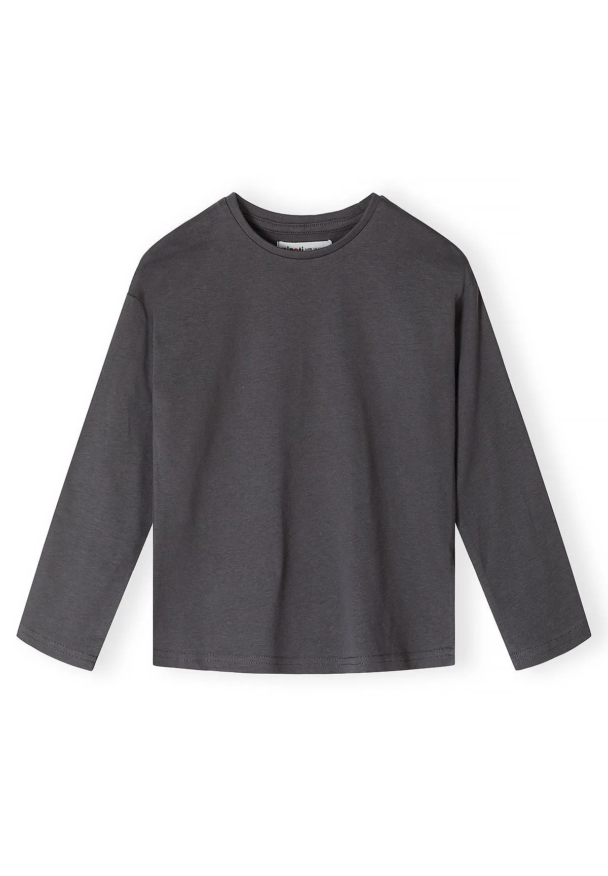 Minoti 45633 t-shirt langærmet 5-pak piger bomuld