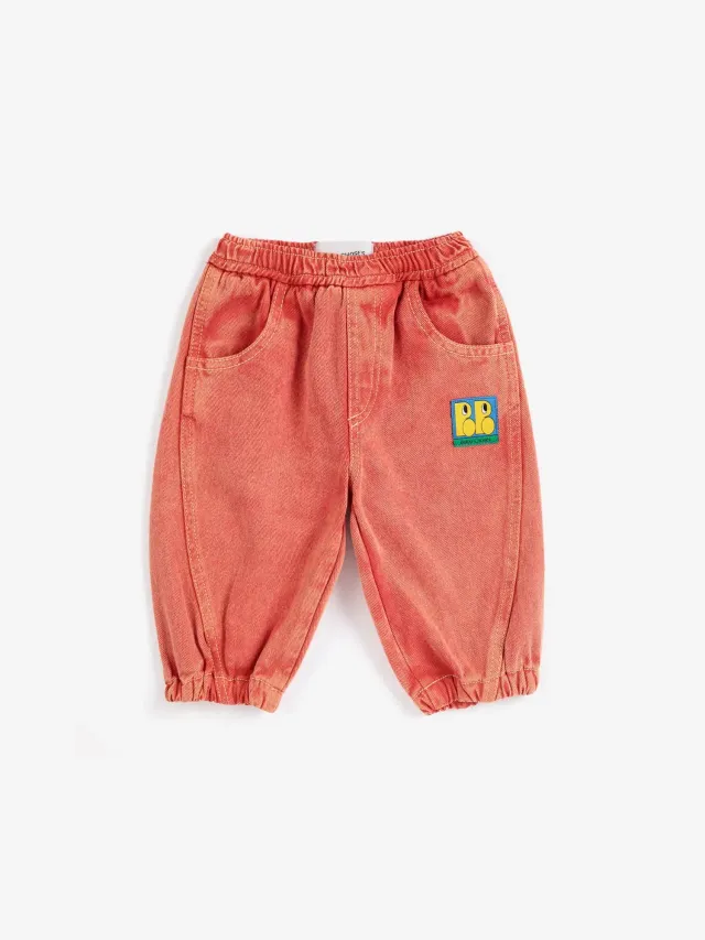 Bobo Choses Booo Bo Choses denimbukser rød økologisk