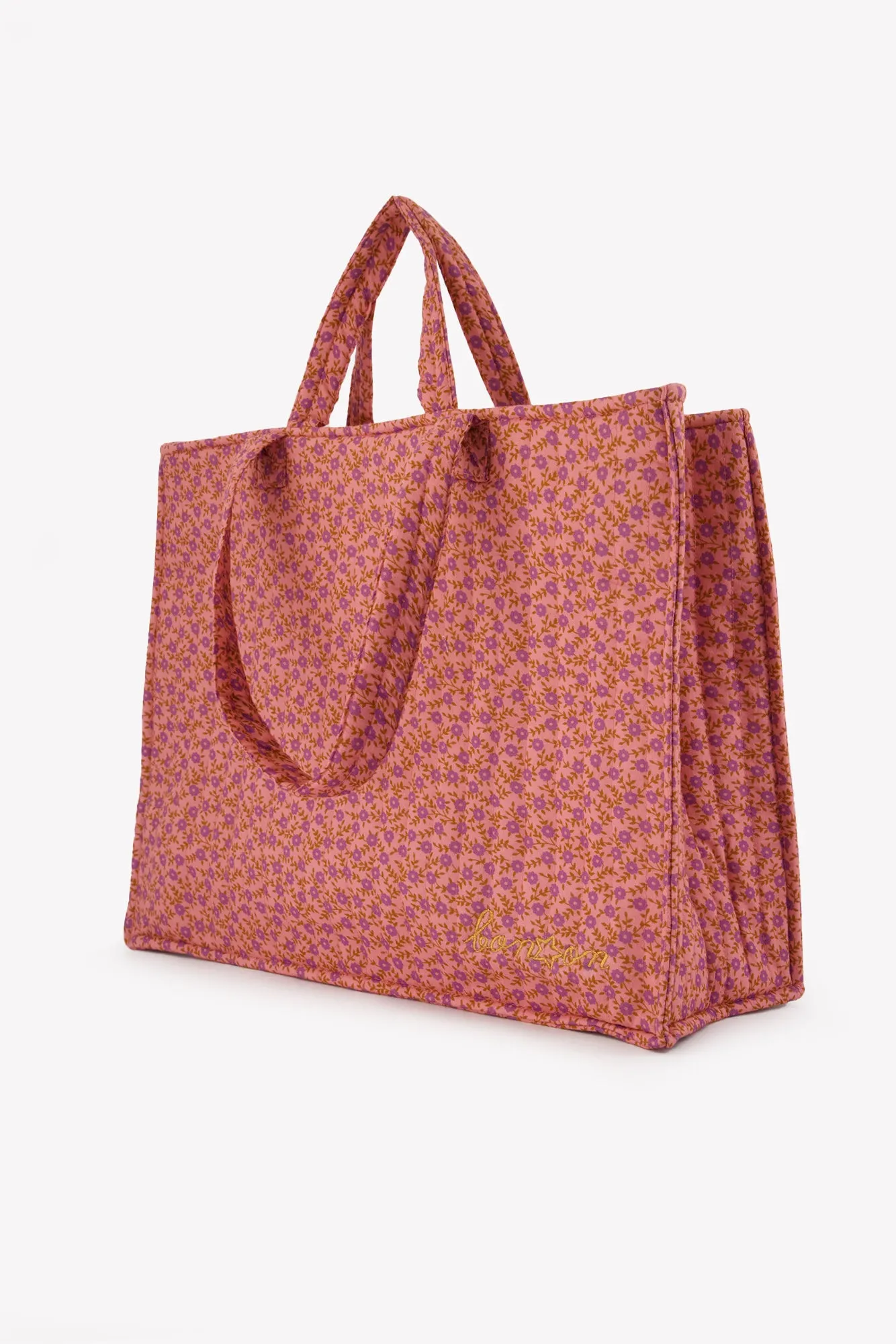 Bonton Mia Foulfleur mulepose violet TU bomuld