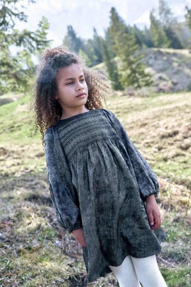 Bonton Colette Carbone kjole 2-14 år