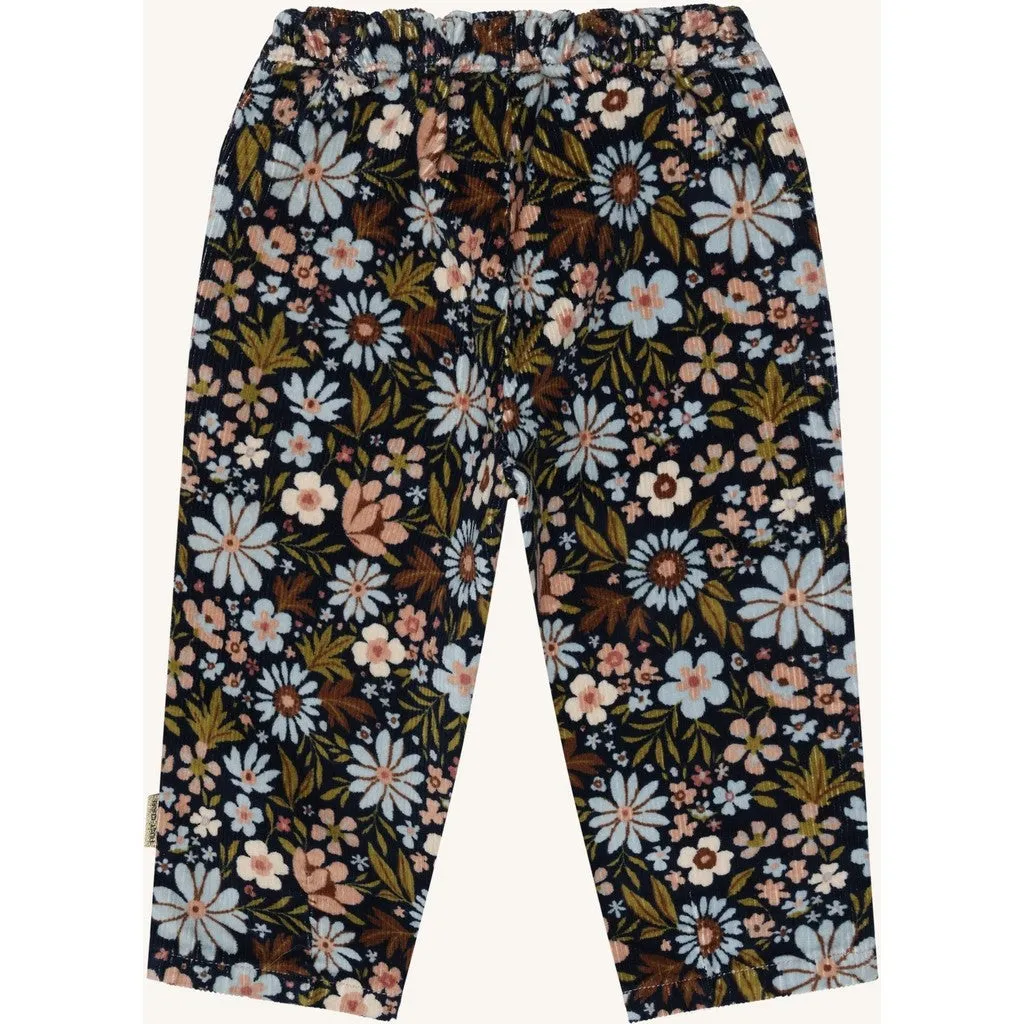 Hust & Claire HCTammy Winter Flora bukser Light Blue