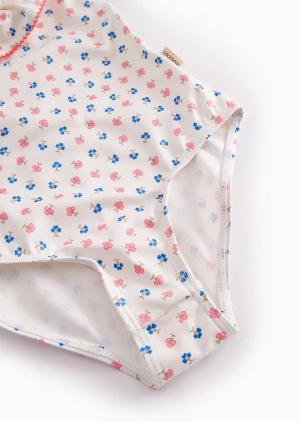 MarMar Swilla Bathing Suit badedragt Mini Flower med krave