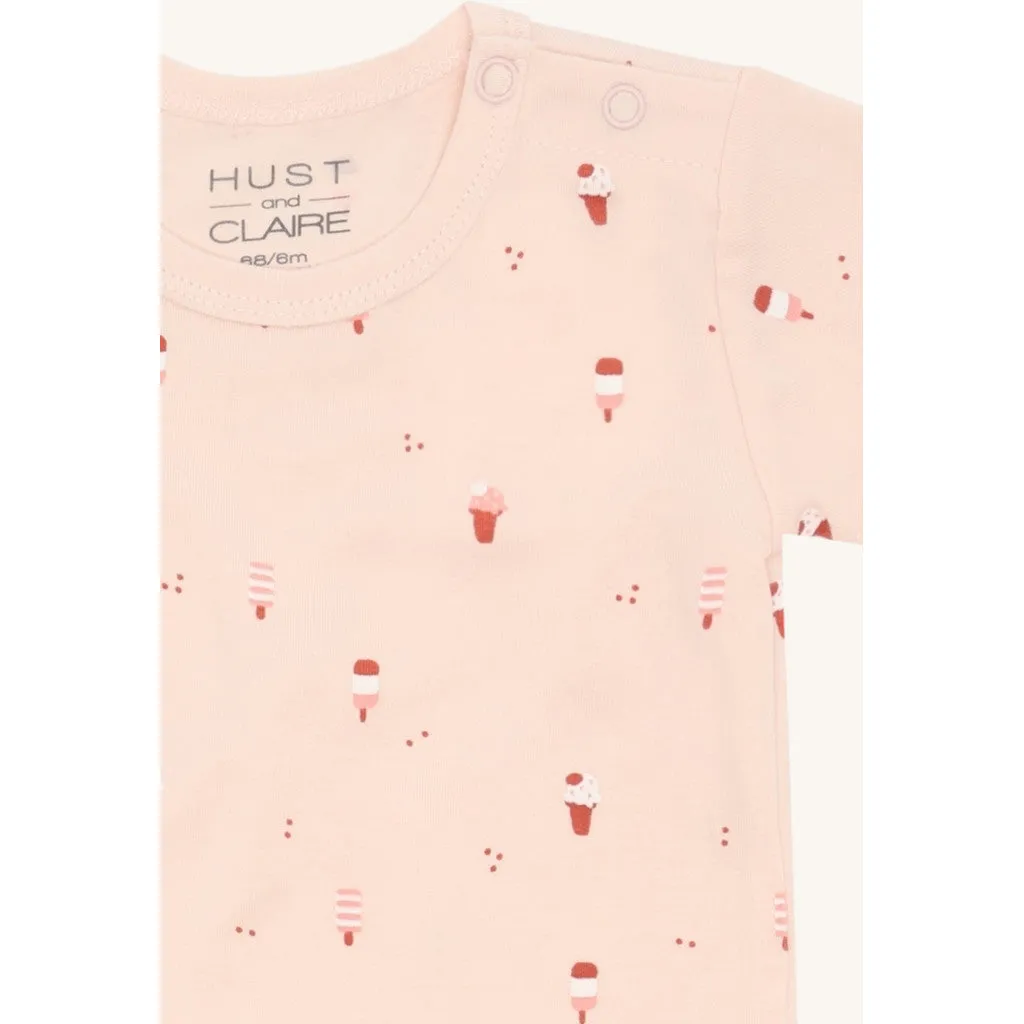 Hust & Claire Bri body quartz kort ærme baby