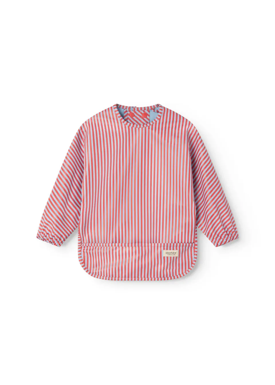 MarMar Apron LS spiseforklæde Blue Red Stripes