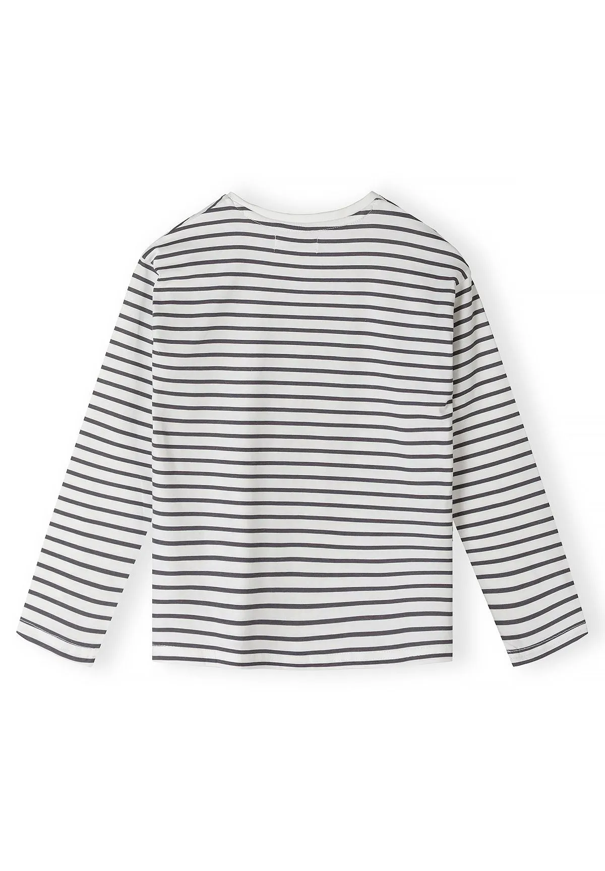 Minoti 45633 t-shirt langærmet 5-pak piger bomuld
