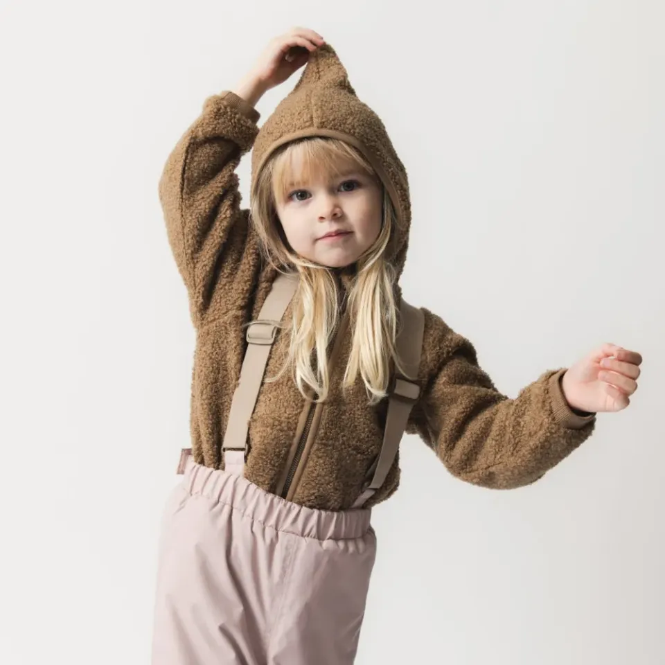 MINI A TURE Matliff teddyjakke Otter brown genanvendt