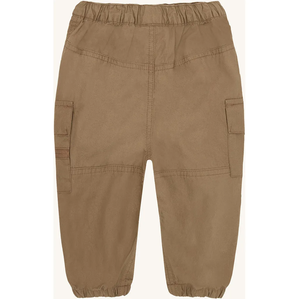 Hust & Claire HCTue Cargo bukser Coca Mocha bomuld