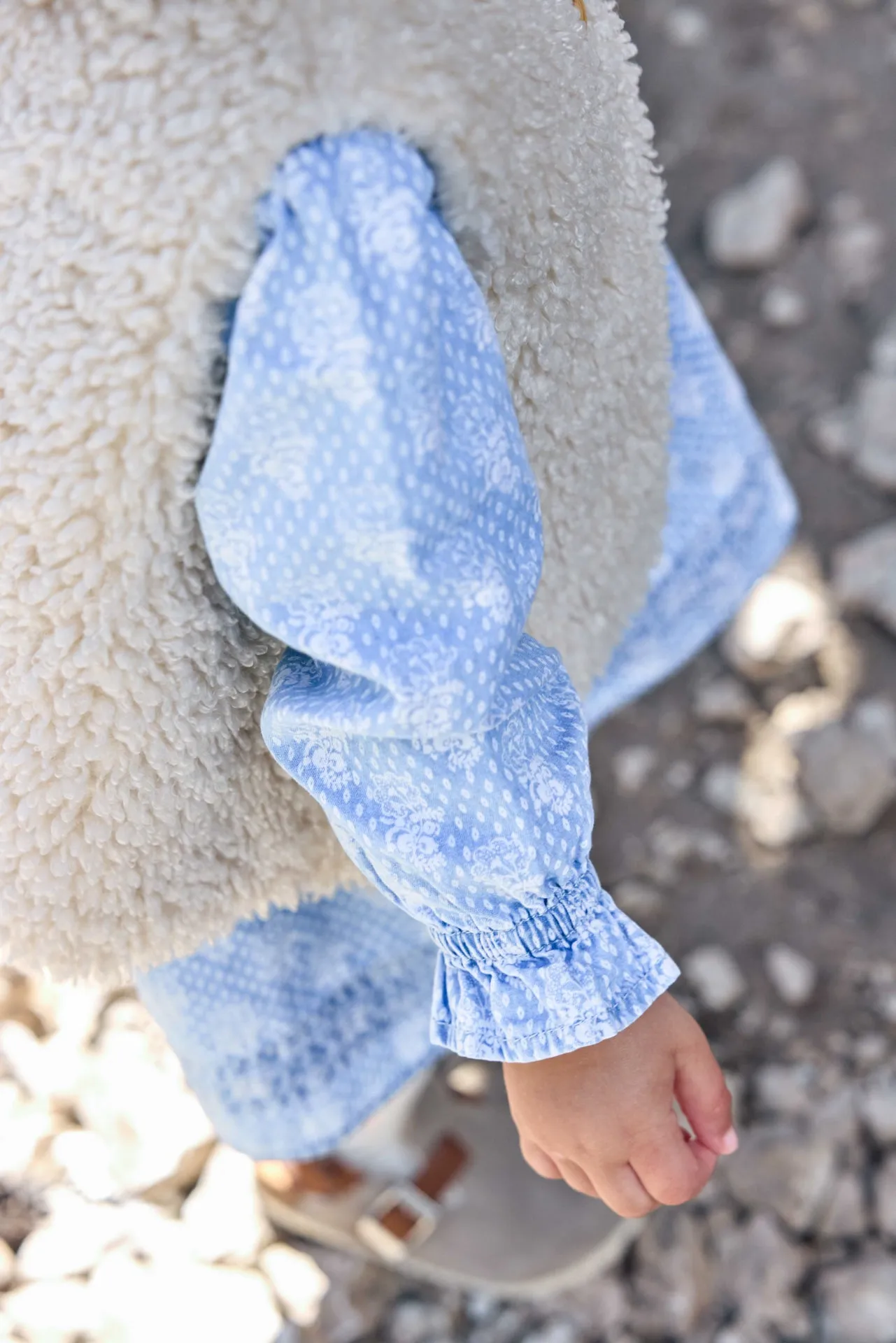 Bonton Maggie Mini Bandana kjole blå baby