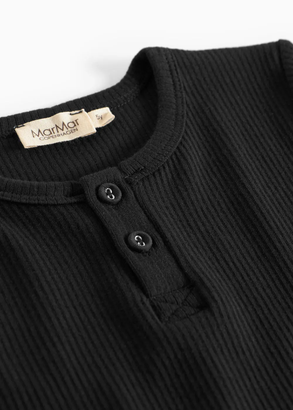 MarMar Tee LS langærmet t-shirt Black modal strækbar