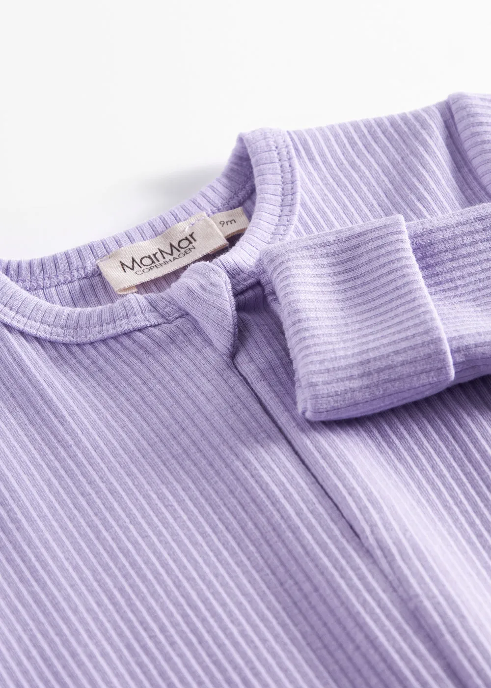 MarMar Rompy Zip heldragt Soft Lavender modal