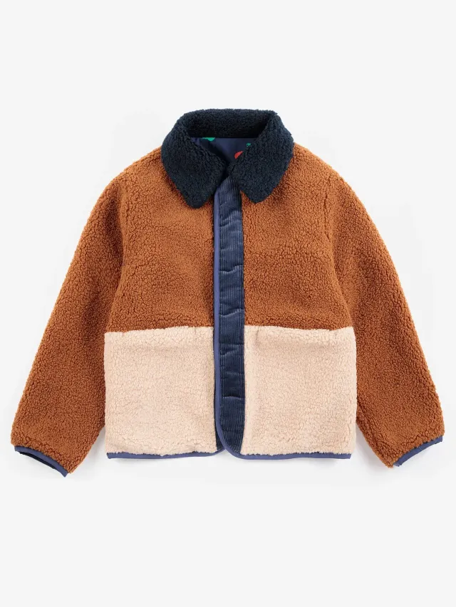 Bobo Choses Stamp Bloom All Over vendejakke navy