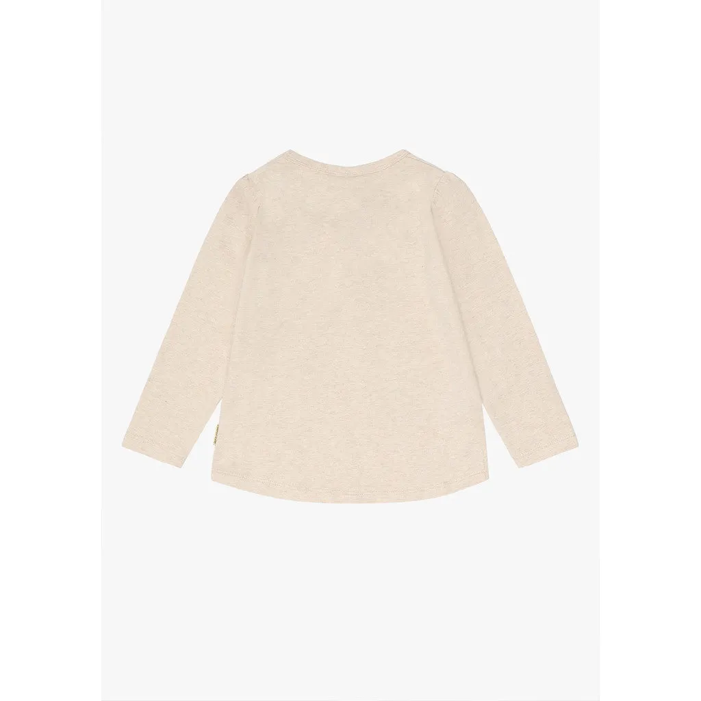 Hust & Claire HCAlma cowgirl T-shirt Wheat Melange øko