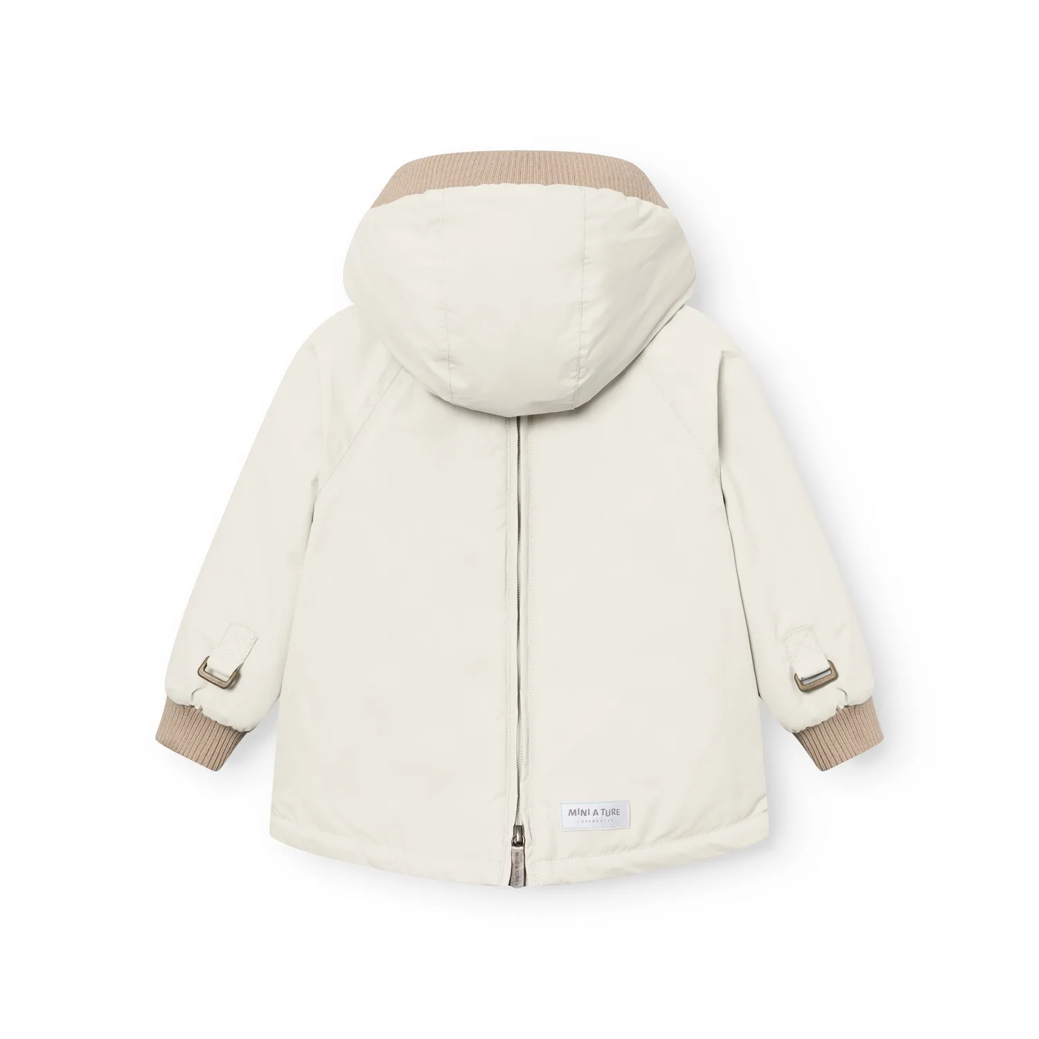 MINI A TURE Babywen vinteranorak Angora Cream fleece