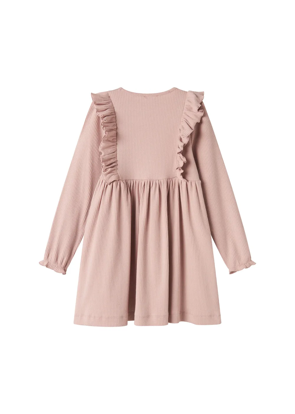 MarMar Dikte kjole Faded Rose ribstrik