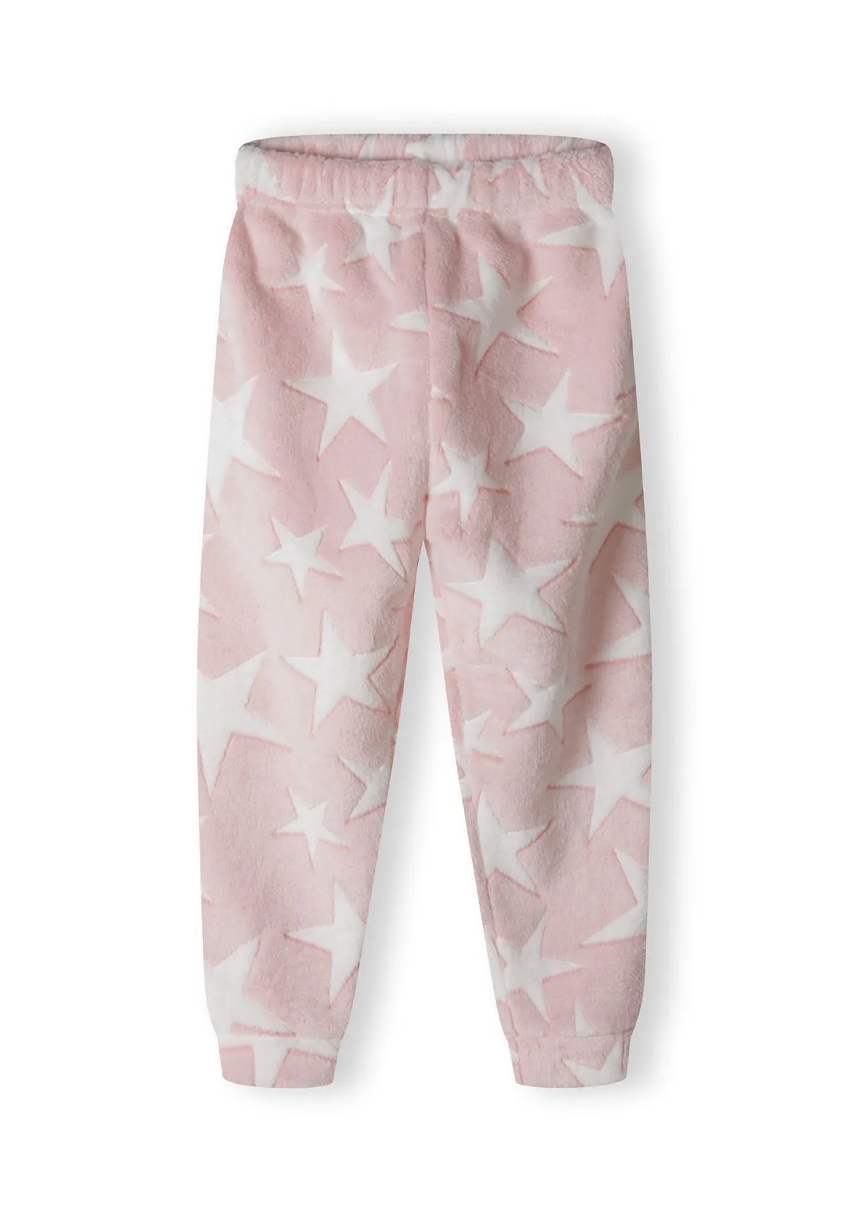 Minoti 41559 pyjamas fleece rosa stjerner