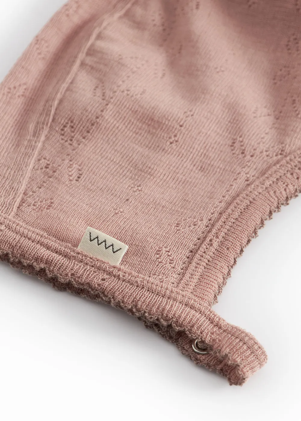 MarMar Hoody uldhue Burnt Rose pointelle