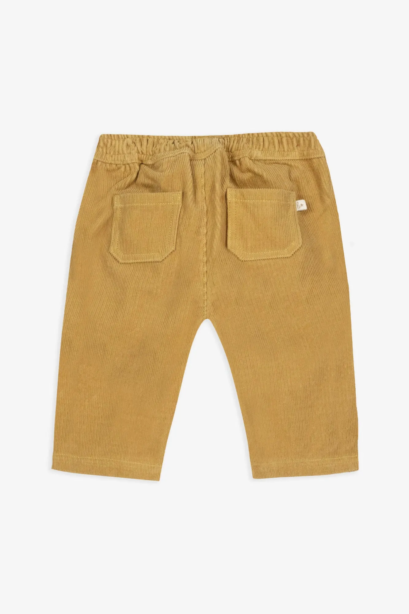 Bonton Popeye Jaune Lenon bukser gul fløjl