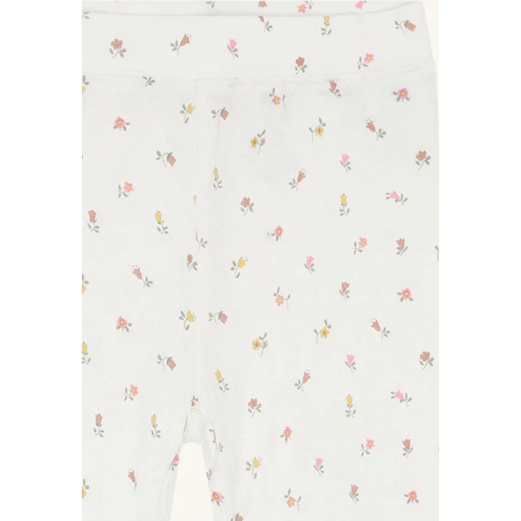 Hust & Claire Ludo Vintage leggings Ivory bambus