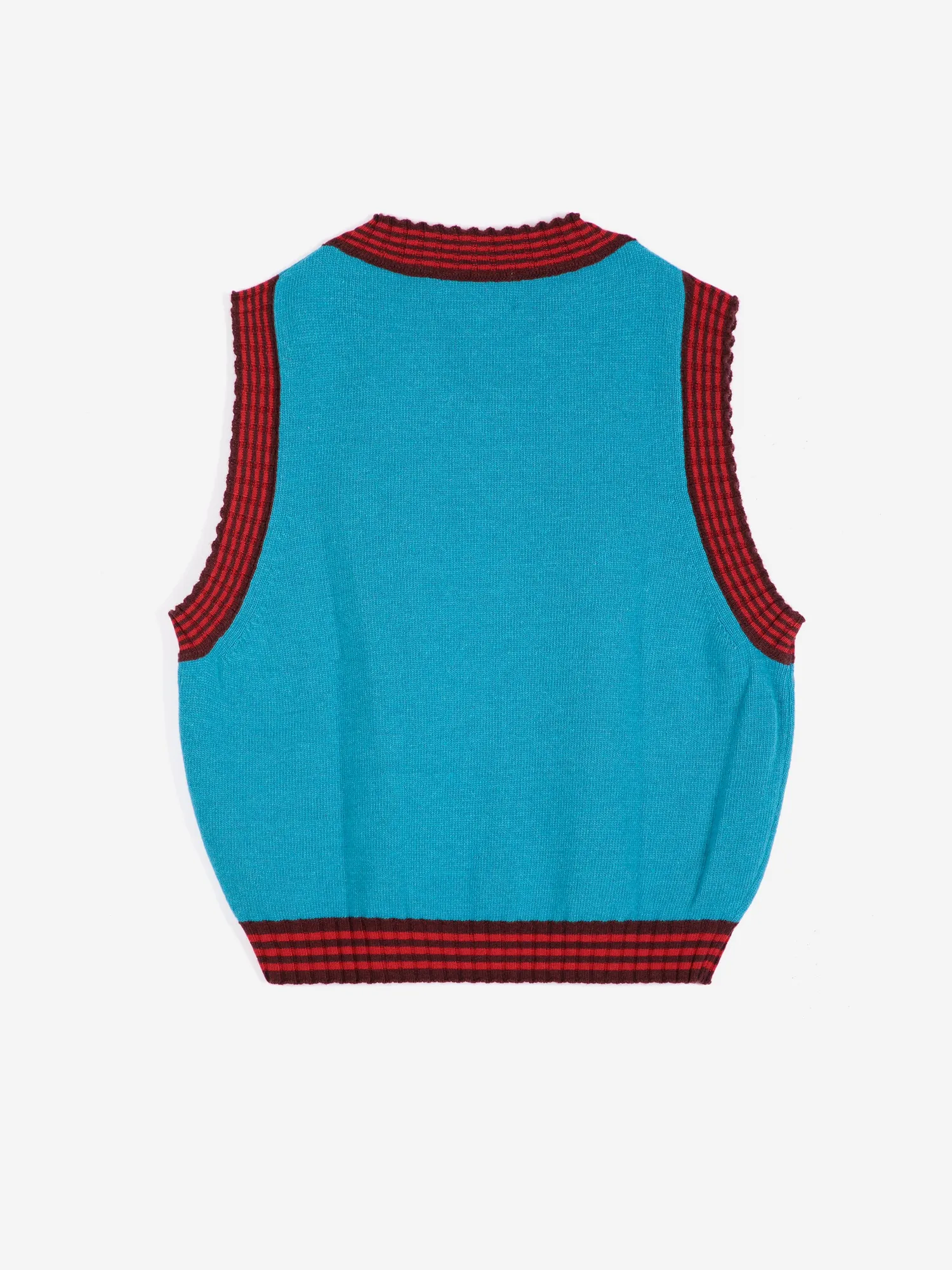Bobo Choses All About Monsters strikvest bla uldblanding XS-XL