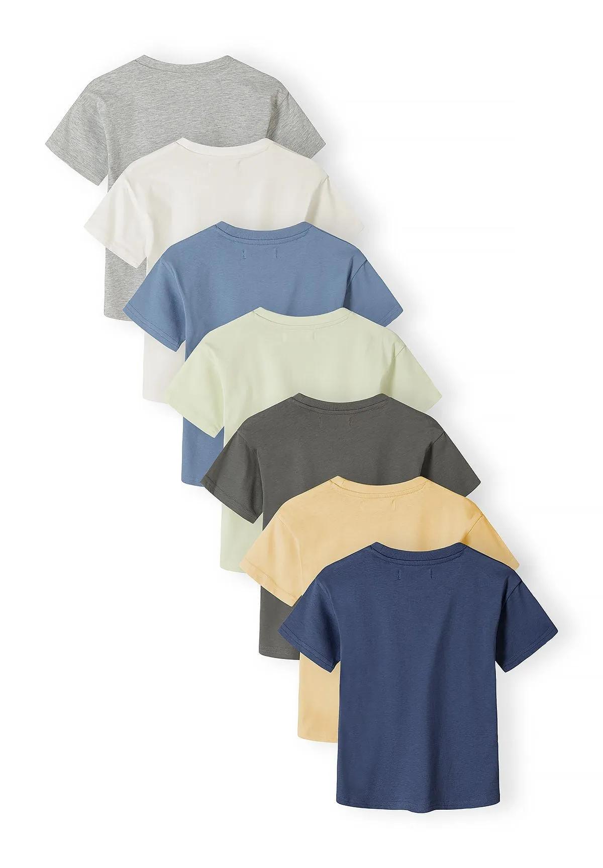 Minoti 44881 T-shirts til drenge 7-pak bomuld