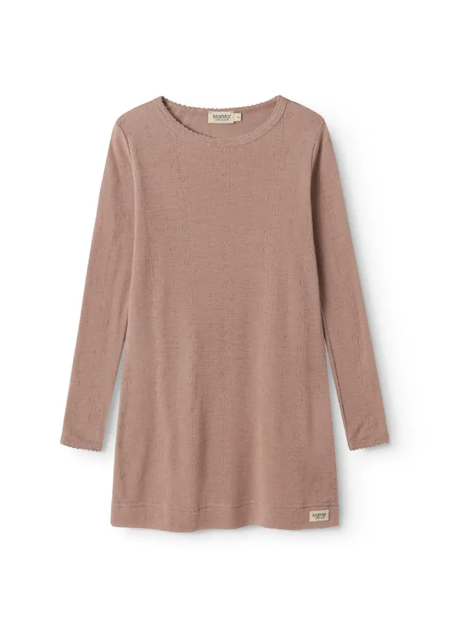 MarMar Night Dress natkjole Burnt Rose uld