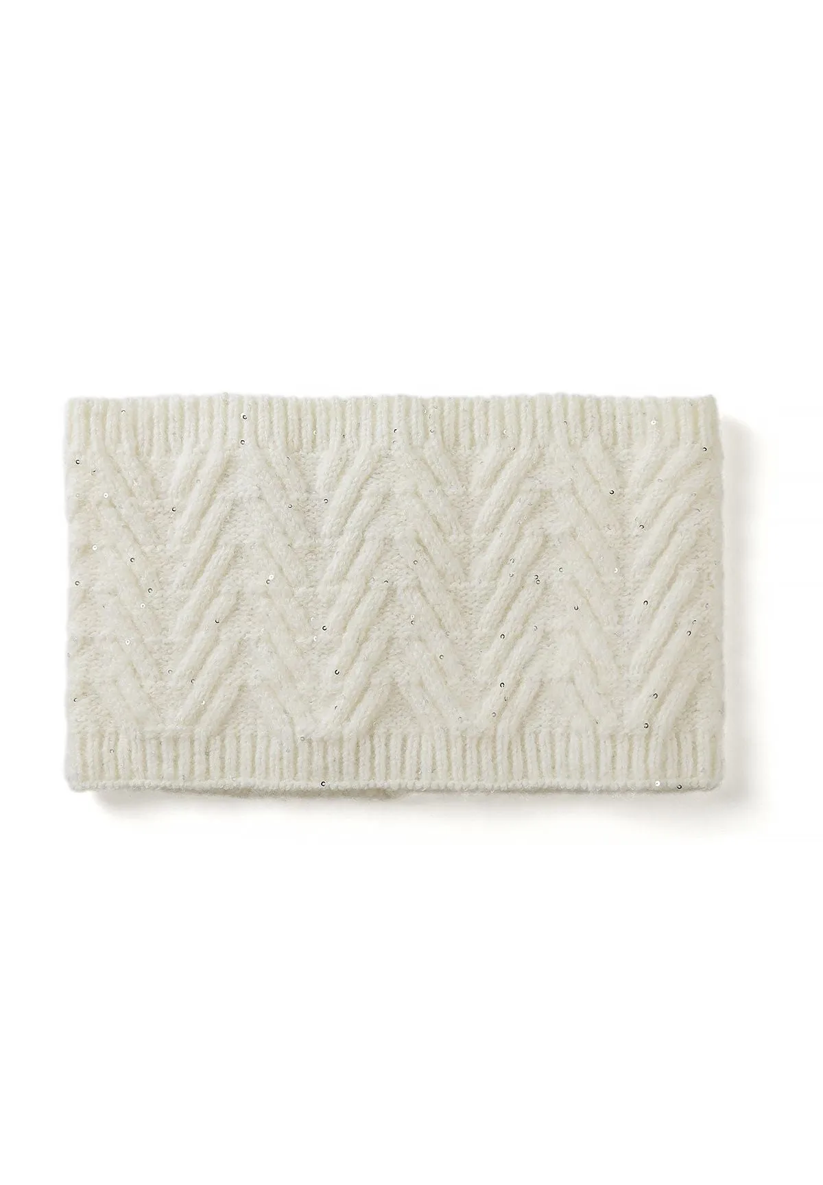 Minoti 45914 huesæt med loop beige pailletter