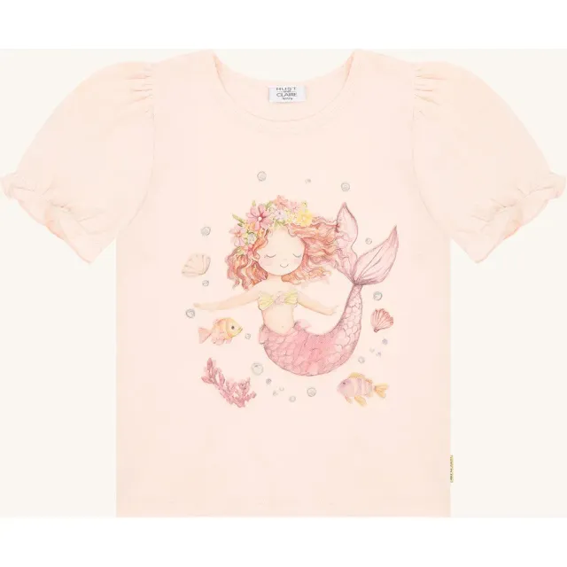 Hust & Claire HCAlma Mermaid t-shirt Quartz bomuld