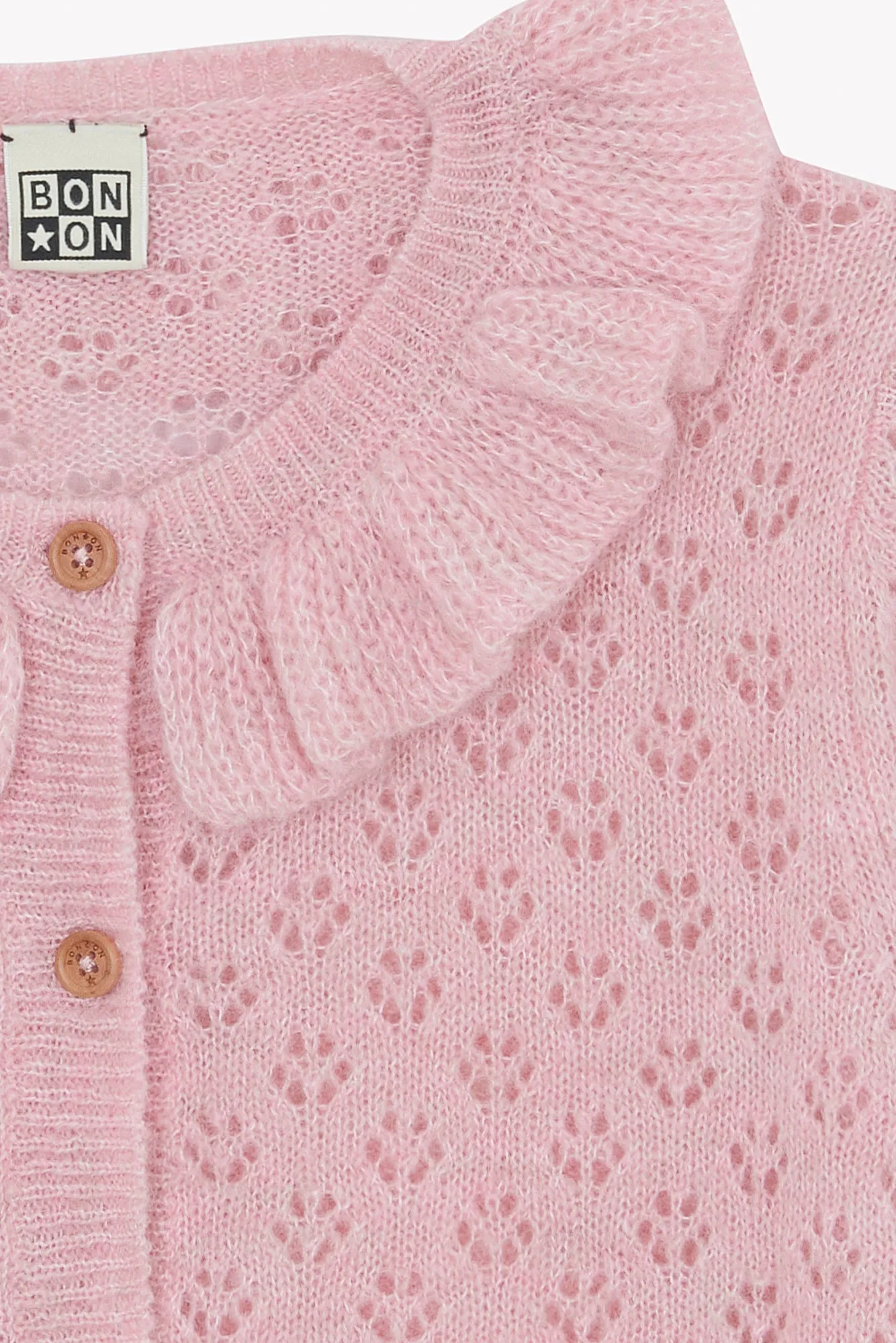 Bonton Corolle Rose Blossom cardigan strik str 6A
