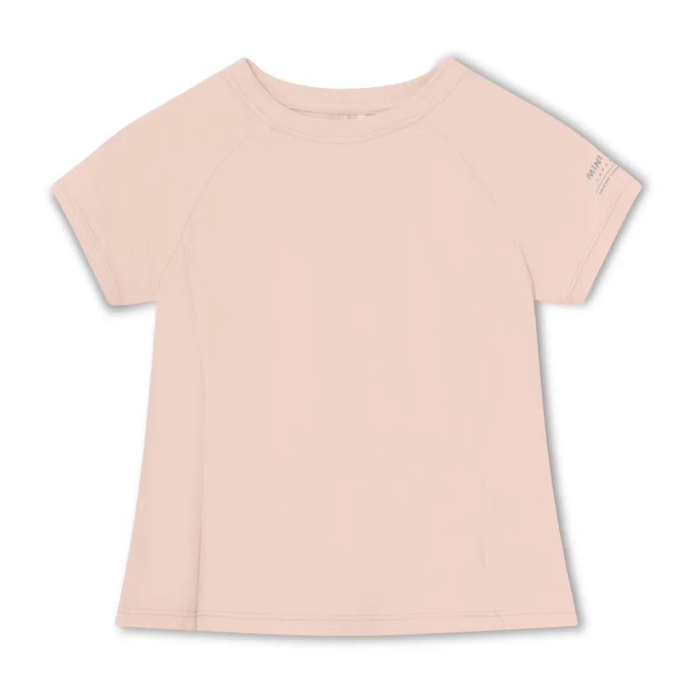 MINI A TURE Matlois t-shirt Papyrus white 2y/92cm kølende