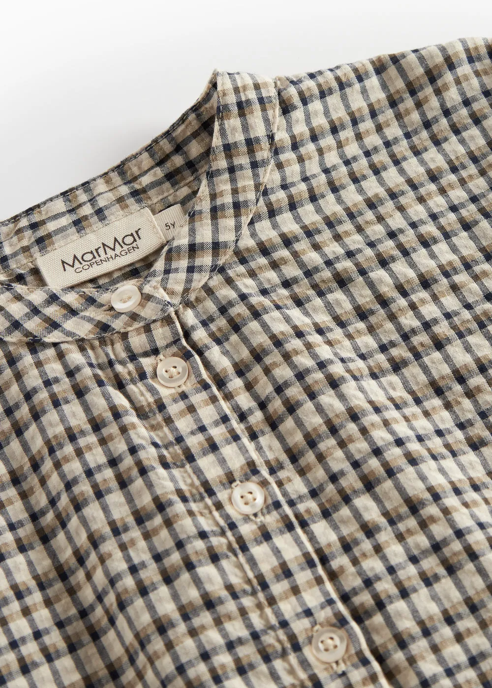 MarMar Jeans Tokyo skjorte Pilot Navy Check bomuld