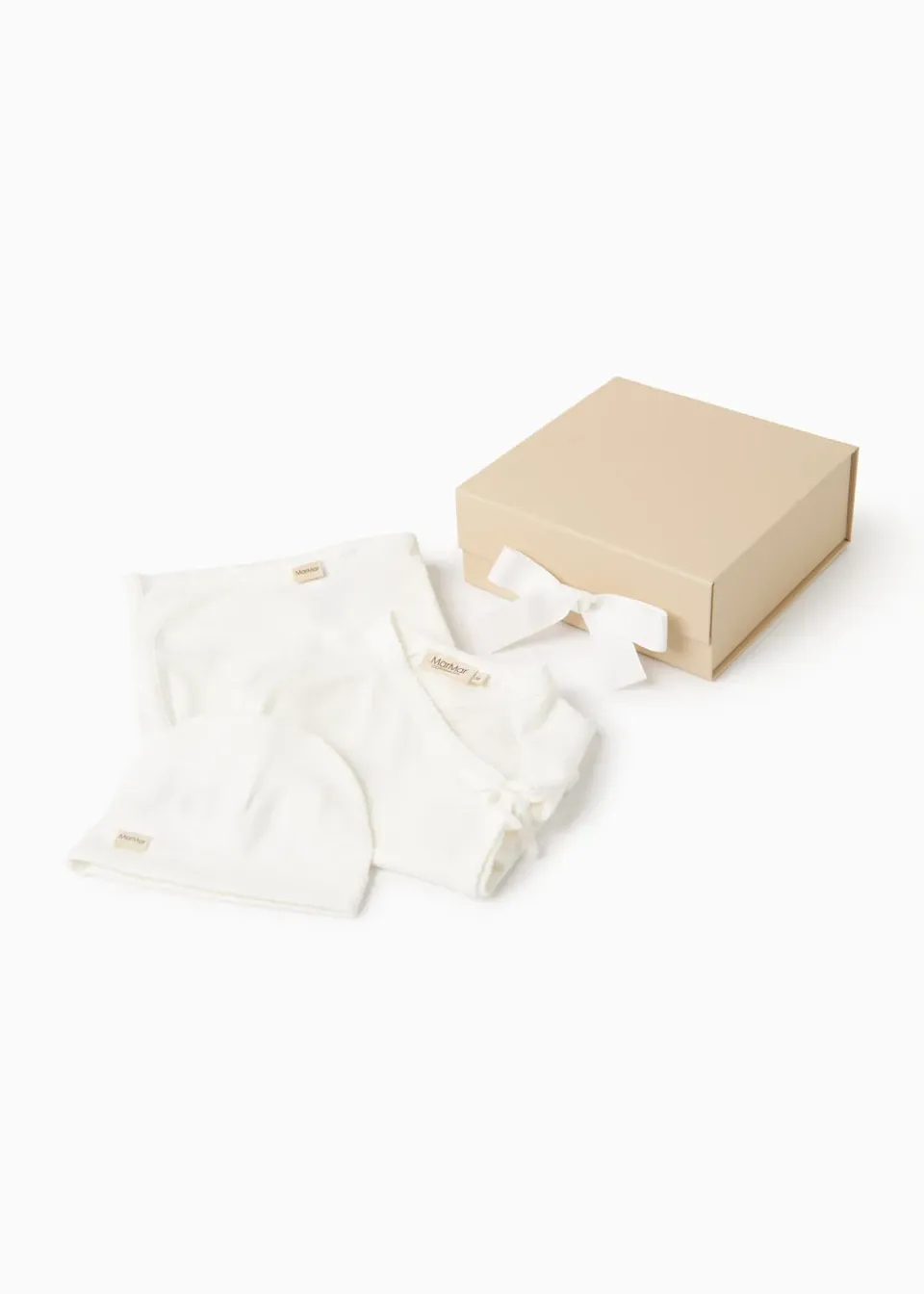 MarMar Copenhagen Gift Box Feet gaveæske Gentle White 3 dele
