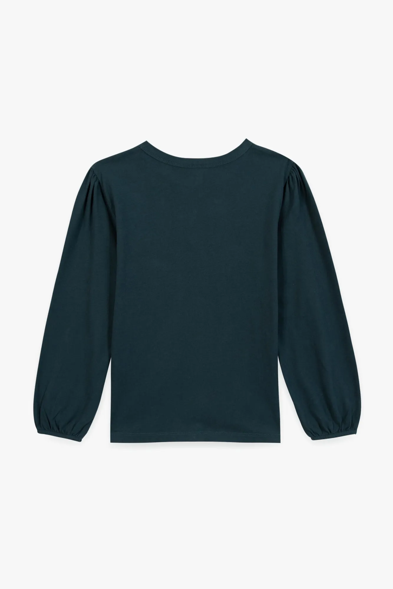 Bonton Titty Waffle T-shirt blue lake bomuld