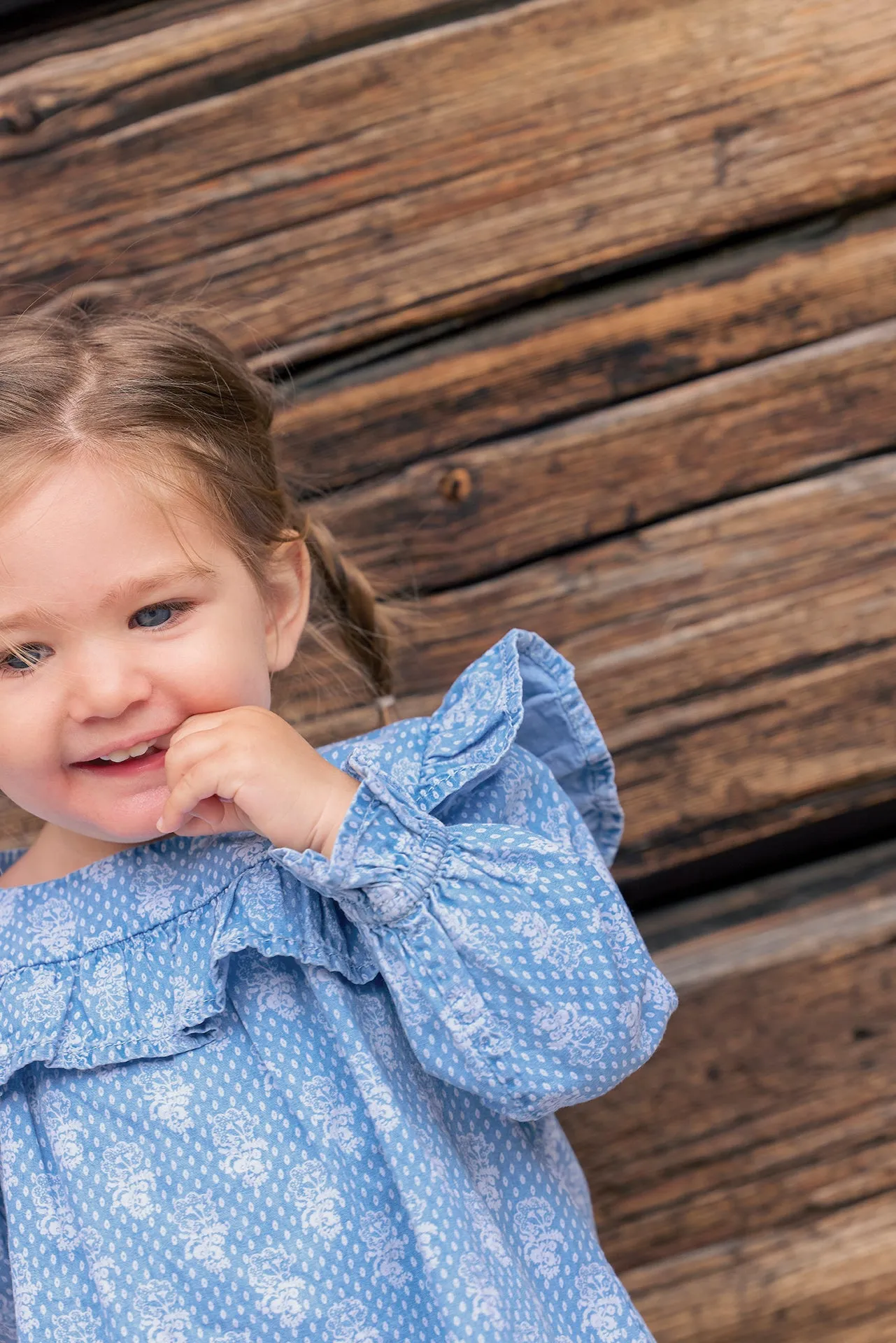 Bonton Maggie Mini Bandana kjole blå baby
