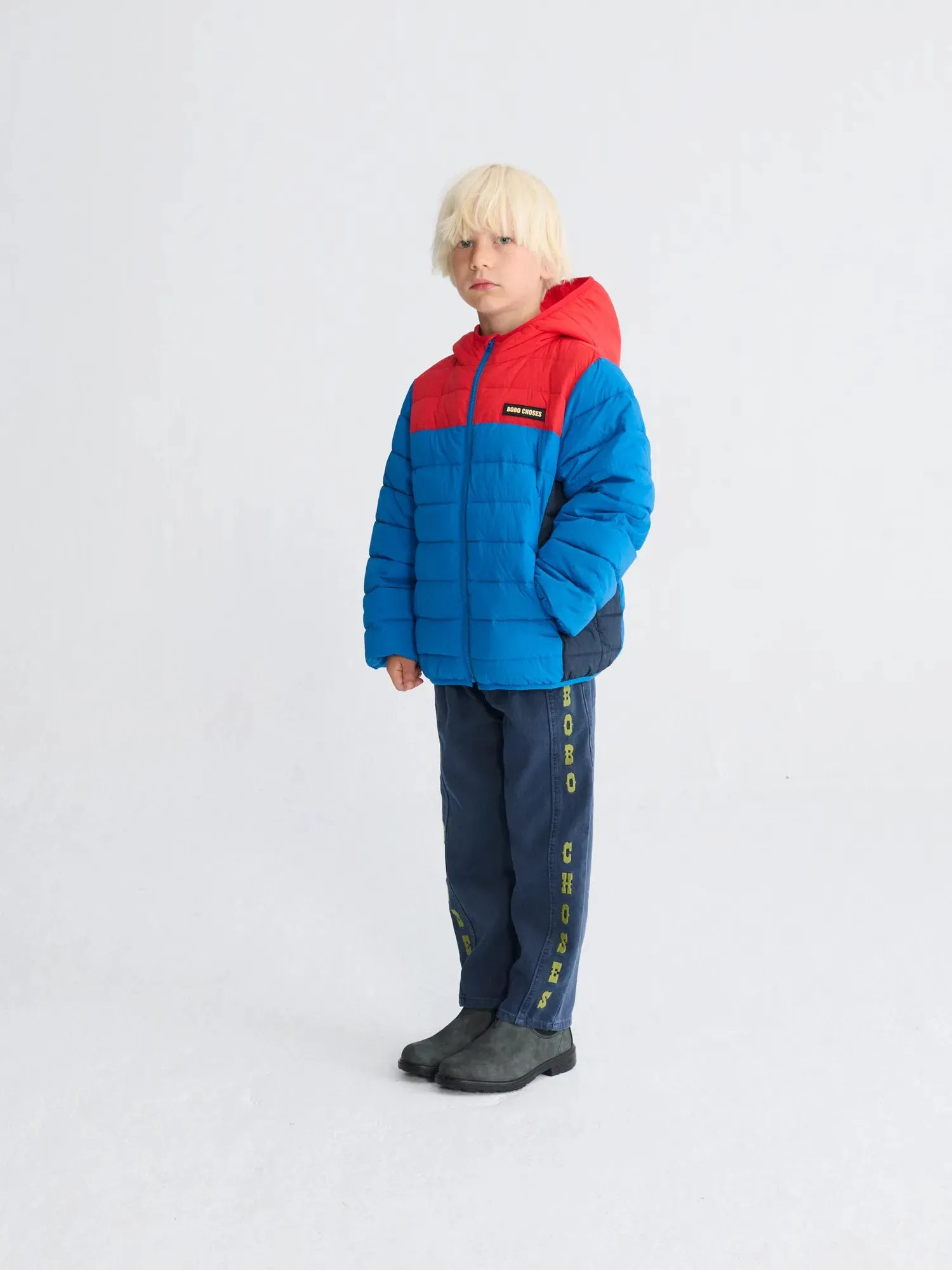 Bobo Choses All About Monsters down filled anorak 2-3Y blå