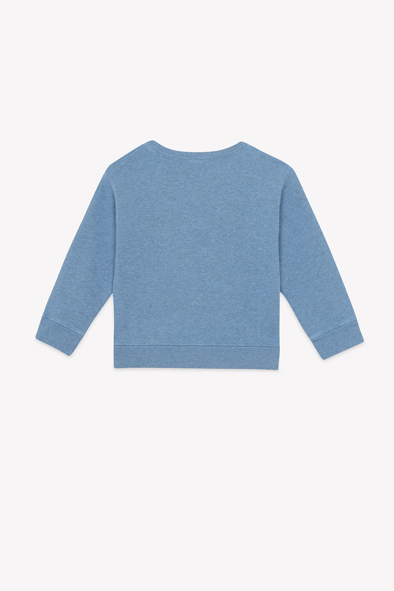 Bonton Smile Mountain sweatshirt blå bomuld