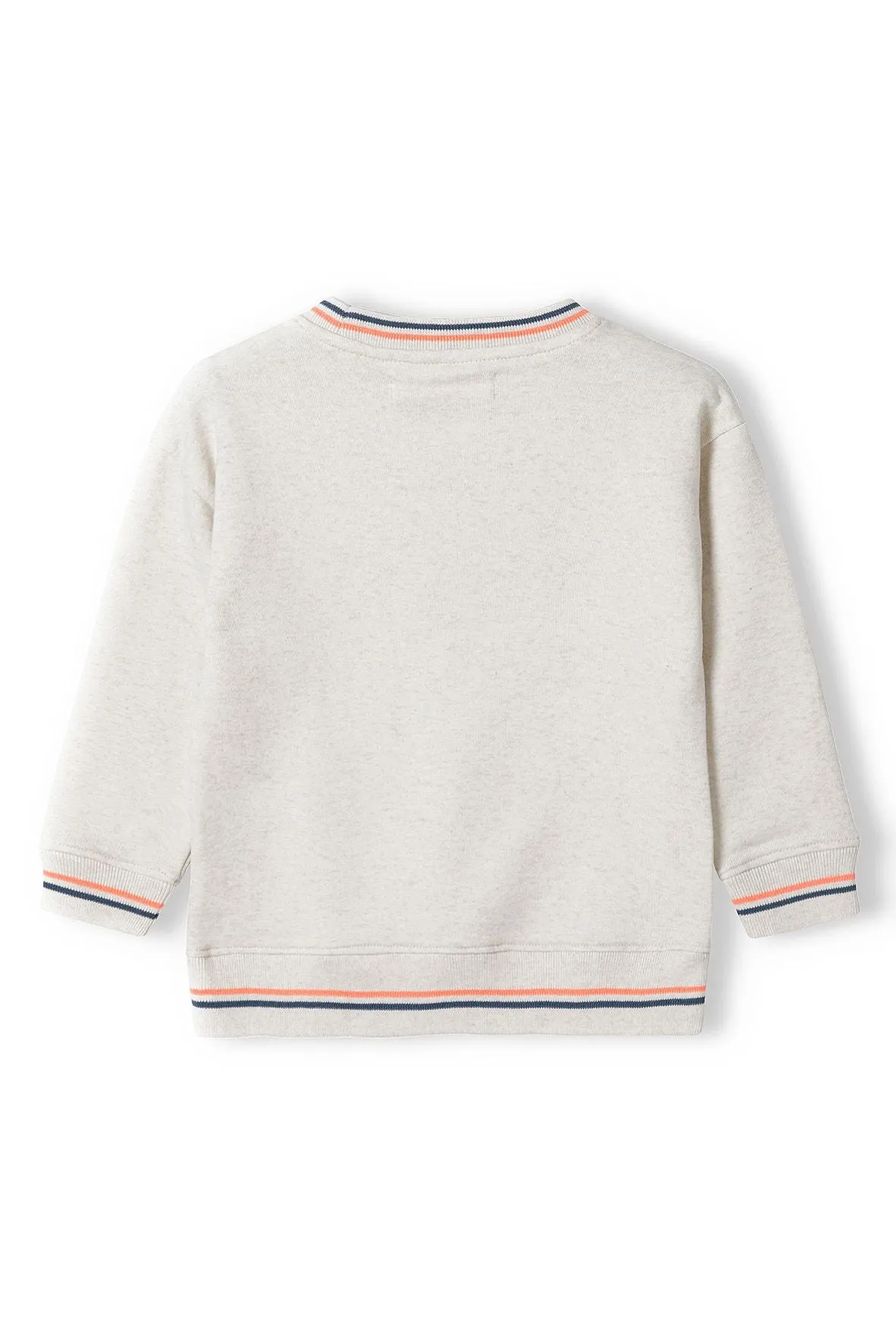 Minoti 38178 sweatshirt dreng beige Malibu bomuld